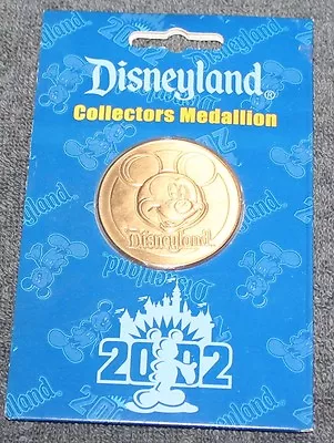 Nice Vintage Disneyland Collectors Medallion Coin 2002 • $8.99