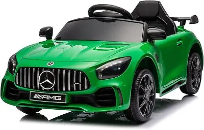 Kids Electric Ride On Mercedes-Benz Licensed Toy Car W/Remote Control AMG Green • $139.99