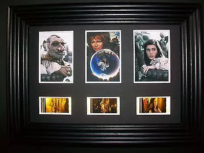 LABYRINTH Framed Trio Movie Film Cell Memorabilia - Compliments Dvd Poster • $49.95