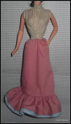 Top Barbie Doll Mattel My Fair Lady Flower Girl Pink  Dress Clothing Accessory • $9.96