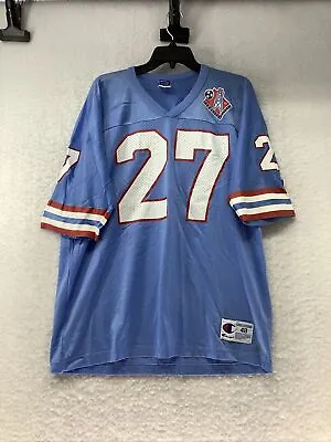 Tennessee Oilers Football Jersey #27 Eddie George Size XL • $54.99