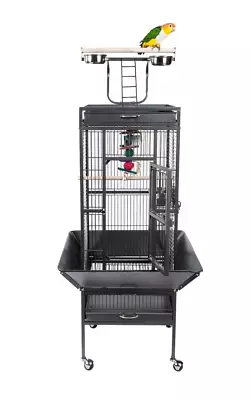 Liberta Eden Small Parrot Cockatiel Bird Cage Antique • £205.99