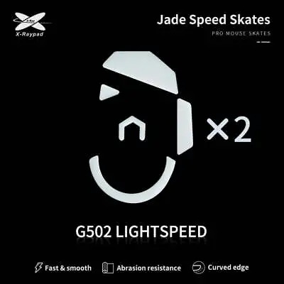 X-Raypad Jade Mouse Skates For Logitech G502 Lightspeed Wireless • $26.95