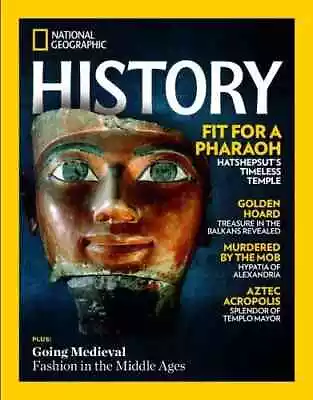 National Geographic History Magazine March/April 2024 Fit For A Pharaoh • $27.95