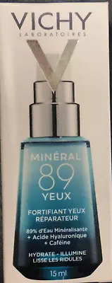 Vichy Mineral 89 Innovation Repairing Eye Fortifier 15ml Exp 07/2024 • $14.99