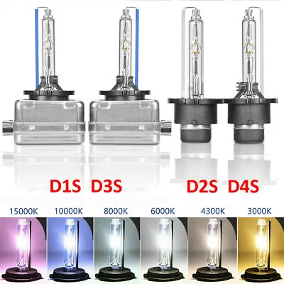 35W D1S D2S HID Xenon Headlight Light Bulbs OEM Replacement 6000k 8000K 2X • $13.99