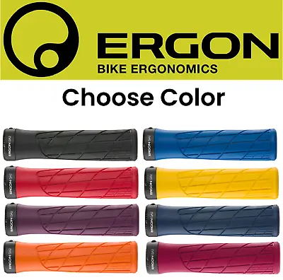 Ergon GA2 Gel Lock On Mountain Hybrid Bike Handlebar Grips Ergonomic ChooseColor • $25.94