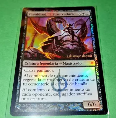 🔮  Mtg - Sheoldred Whispering One - Spanish - Foil - Prerelease - Qty 1 🔮 • $11.99