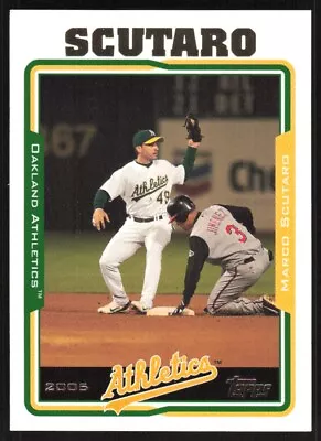 2005 Topps Marco Scutaro #548 Oakland Athletics • $1.55