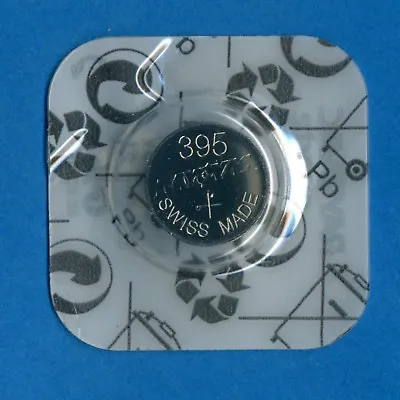 1 X Rayovac 395 SR927SW SR57 1.55V Silver Oxide Watch Battery • £1.94