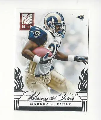$1.09 • Buy 2014 Elite Passing The Torch Silver #11 Marshall Faulk/Zac Stacy Rams