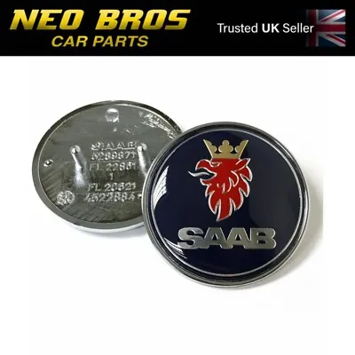 OE Quality 'SAAB' Front Bonnet Badge Emblem For Saab 900 NG900 9000 9-3 5289871 • $11.99