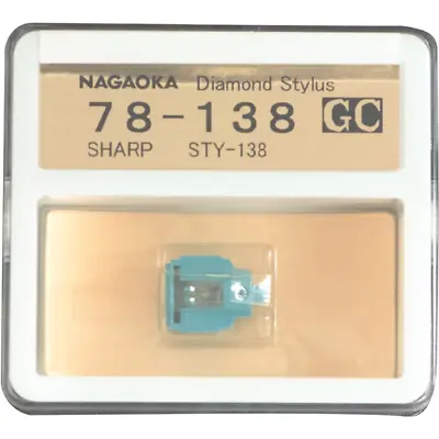 NAGAOKA GC78-138 Diamond Stylus [Record Needle] / AIRMAIL With TRACKING • $35