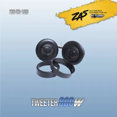 New 800W Car Stereo Speakers Music Soft Dome Balanced Car Tweeters • $9.99