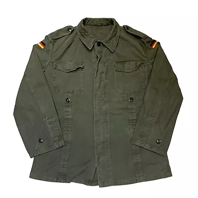 Vintage Bundeswehr German Military Jacket Retro Army Field Parka Green Uniform • $49.79