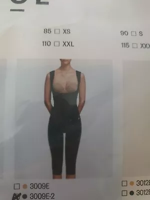£78.99 • Buy Voe Full Body Compression Garment Black Size M