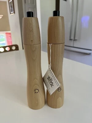 $29.99 • Buy Zassenhaus… Salzmhle Bamboo Salt & Pepper Mill Set…NWT