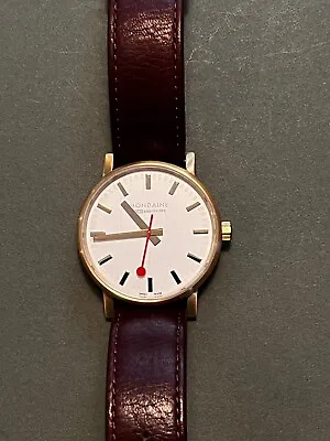 Mondaine Official Swiss Railways Watch -- EXCELLENT Condition • $175