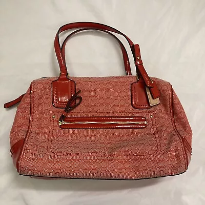 Coach Poppy Bright Red Signature Purse NWT C1320-25047 • $100