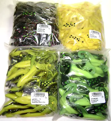 200 Mister Twister 4 Inch Hawg Frawg Lures Frogs Bass Assorted Colors Huge Lot • $39.99