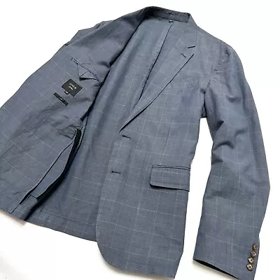 J Crew 40 R Ludlow Slim Unstructured Irish Cotton Linen Blazer Jacket Plaid • $64
