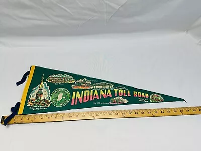 VINTAGE Indiana  Felt Pennant • $11.99