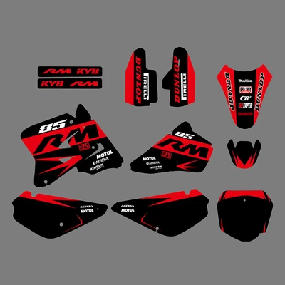 $46.99 • Buy Graphics Kit For Suzuki RM 85 RM85 2002-2012 Decals Stickers