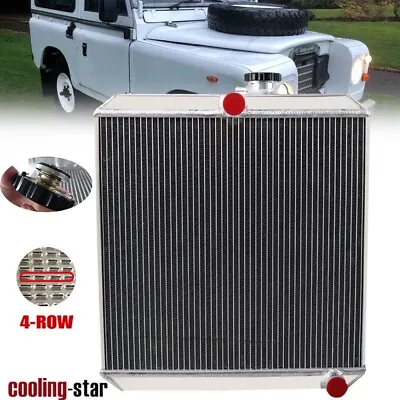 4-row 62mm Core Radiator For Land Rover Series 2 & 2a 2.25 Litre 4cyl Petrol Mt • $288.53