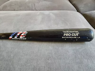 Marucci USA Professional Cut Wood Baseball Bat - USA Flag On Black 31” • $43.99