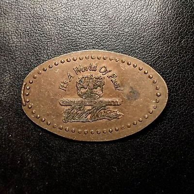 It's A World Of Fun Amusement Park - Press Coin Elongated Penny Souvenir • $2.99