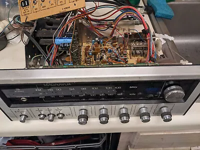 MagnavoxAM FM Stereo Receiver  Components - Pulled From Console TESTED • $35