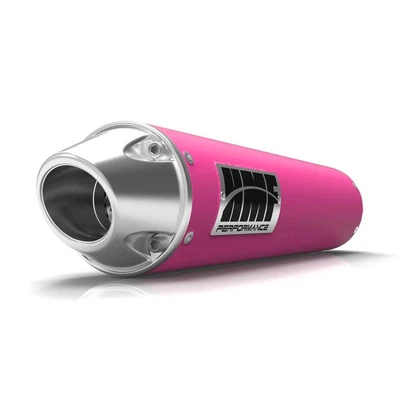 $409.95 • Buy HMF Pink Performance Slip On Exhaust For Yamaha Warrior 350 YFM350X 1987-04