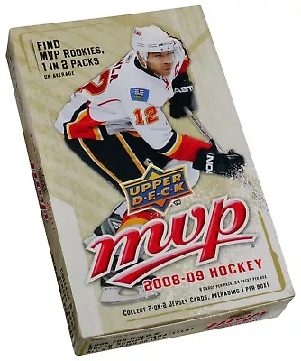 2008-09 Upper Deck MVP Hockey - Pick Your Card - Ships Free • $1.09