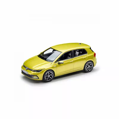 Original VW Golf 8 Model Car 1:43 Lime Yellow 5H009930010W • $91.20