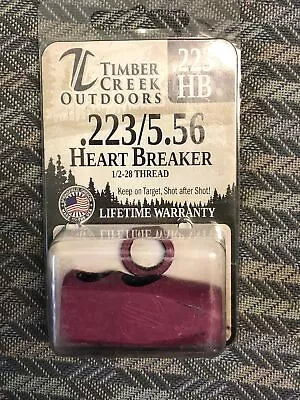 Timber Creek Outdoors Heart Breaker Muzzle Brake Compensator 1/2x28  .223 5.56  • $35