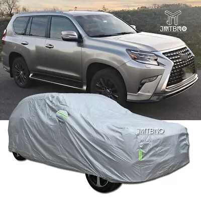 Car SUV Cover Outdoor Water Sun Snow Dust Proof Silver For Lexus GX460 2010-2023 • $55.41