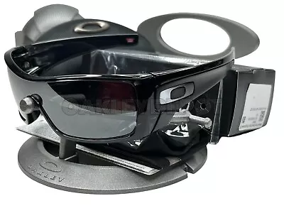 ✅🕶️ Oakley Batwolf 09101 Polished Black Ink/prizm Black With Extra Icons (108) • $199