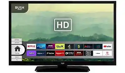 Bush 24 Inch Premium Smart HD Ready HDR LED TV  - Black • £199.99