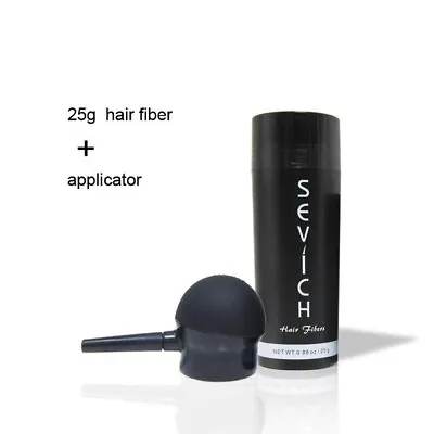 Sevich Hair Buiding Fibers And Spray Applicator Keratin Hair Fibers UK Stock • £7.40