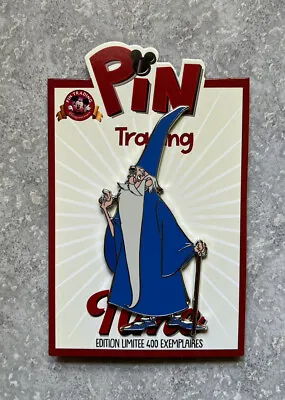 New DLRP DLP Disney Paris Pin Trading Time Sword In The Stone Merlin Pin LE 400 • $78.99