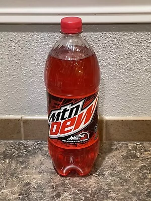 Mountain Dew Code Red 1 Liter Bottle Full Old Design 1L Mtn • $10