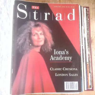 The Strad Magazine 1992 Complete Year 12 Copies In Strad Binder • £9.99