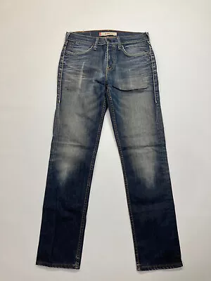 LEVI’S 519 SLIM FIT Jeans - W30 L32 - Navy - Great Condition - Men’s • £29.99