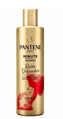 2X PANTENE SHAMPOO MINUTE MIRACLE RIZOS DEFINIDOS CURL DEFINING - 2 De 270ml C/u • $27.99