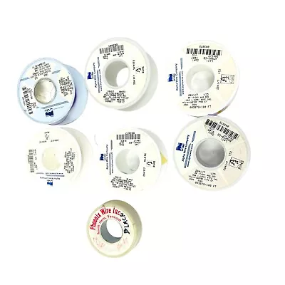 7 Pcs Assorted MIL Spec Hook-Up Wire Alpha Wire And Phoenix Wire • $19.97