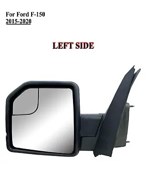 Driver Left Side Door Mirror Power Glass Manual Folding For 15-20 Ford F-150 • $70.99