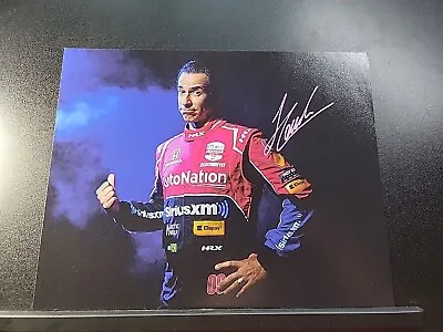 Signed Helio Castoneves Indy 500 Indycar 8x10 Photo Signed In Pink Paint Pen • $19.99
