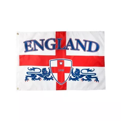 £4.88 • Buy Qatar World Cup 2022 GIANT ENGLAND 5FT X 3FT Flag SPEEDY DELIVERY