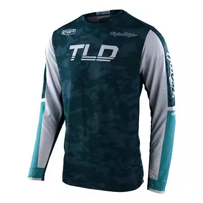 Troy Lee Designs TLD GP Air Motocross Dirt Bike Jersey Veloce Camo Marine Medium • $33.60