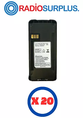 20 X Motorola Compatible C-PMNN4082 Nickel Metal 1800Mah Battery For CP100 CP185 • $700